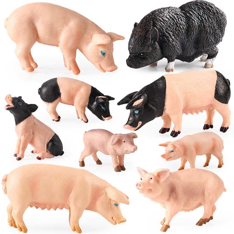 Kids Without Education - Oenux ฟาร์มสัตว์จําลองหมู Swine Sow Wild Boar