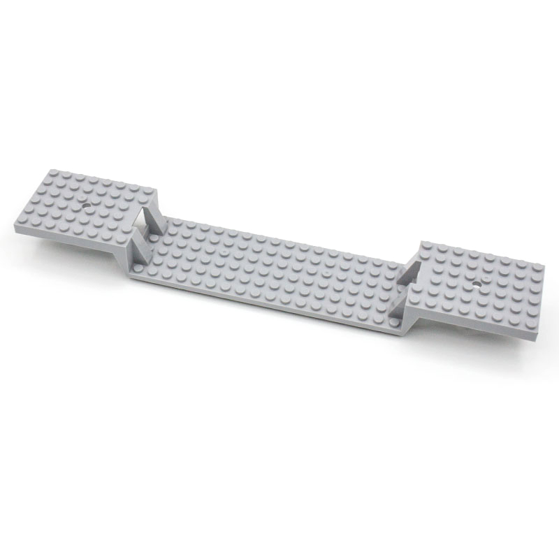 Kids Without Education - รถไฟฐาน 6x34 แยกระดับไม่มีด้านล่างหลอด Building Block MOC