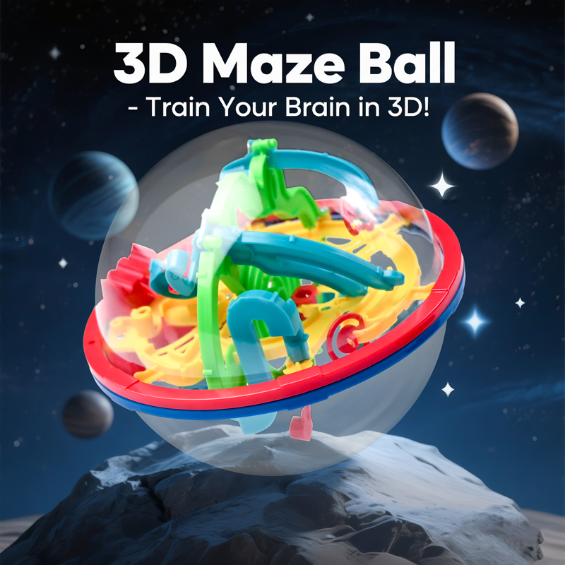Educational Globe For Kids - 3D เมจิกบอลเขาวงกตสมองทีเซอร์สมาร์ทปริศนา 100 ระดับลูกโลกของเล่นการศึกษาเกมมอนเตสซอรี่สำหรับเด็ก