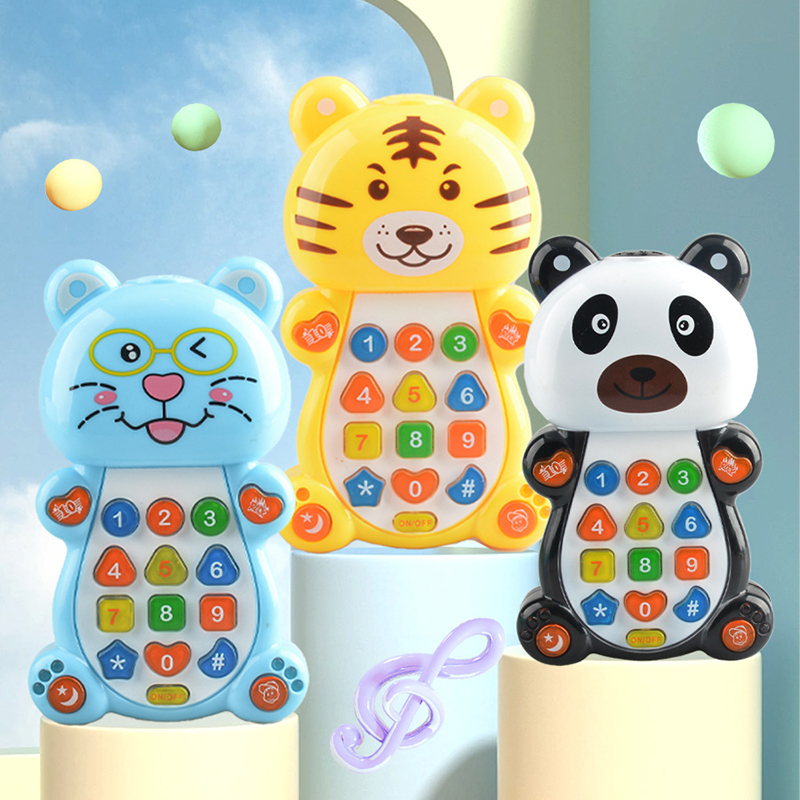 Kids Education Mobile - โทรศัพท์มือถืออัจฉริยะรูปสัตว์การ์ตูนหุ่นยนต์เรียนรู้เพื่อการเรียนรู้ปฐมวัยของเล่นเพื่อการศึกษาสำหรับเด็ก