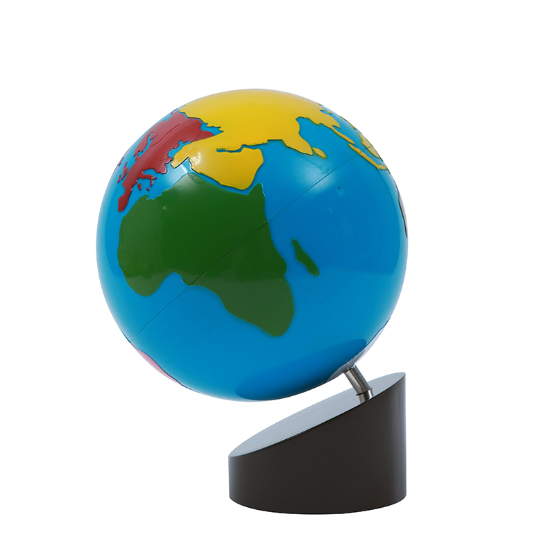 Educational Globe For Kids - World Globe Earth Montessori ภูมิศาสตร์วัสดุเด็กเครื่องมือการเรียนรู้วัฒนธรรมการสอน Aids