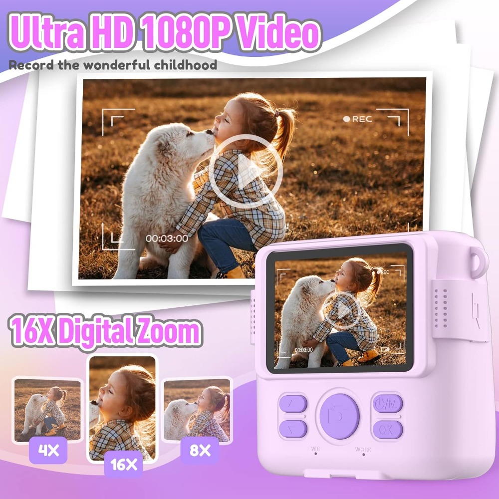 กล้องพิมพ์ทันทีสําหรับเด็ก, กล - Kids Educational Videos บทวิจารณ์และราคา