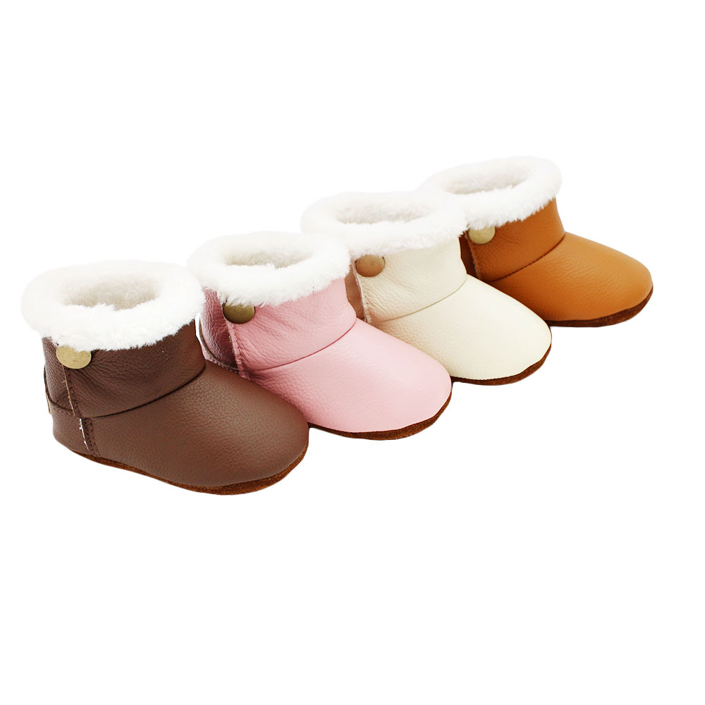 รองเท้าบูทหนังสำหรับเด็กทารก ร - Kids Education Steps บทวิจารณ์และราคา