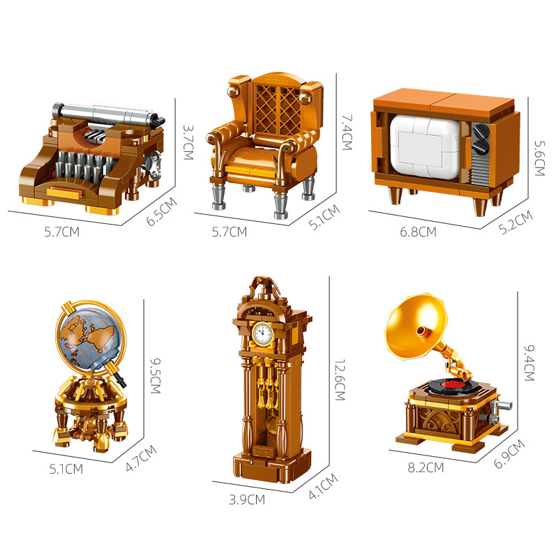 คลาสสิกเรโทรไอเดียบล็อกรุ่นเคร - Educational Globe For Kids บทวิจารณ์และราคา