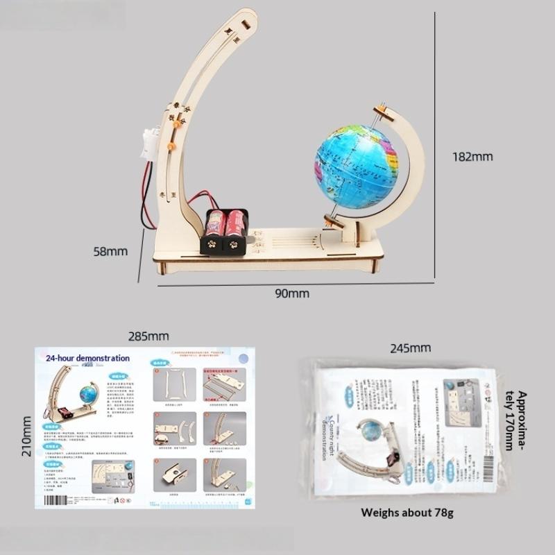 ชุดอุปกรณ์วิทยาศาสตร์วงจรกลางว - Educational Globe For Kids บทวิจารณ์และราคา