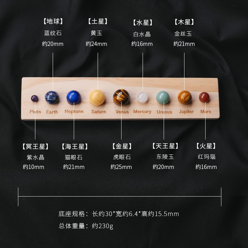 ดาวเคราะห์คริสตัลทรงกลมระบบสุร - Solar System Model บทวิจารณ์และราคา