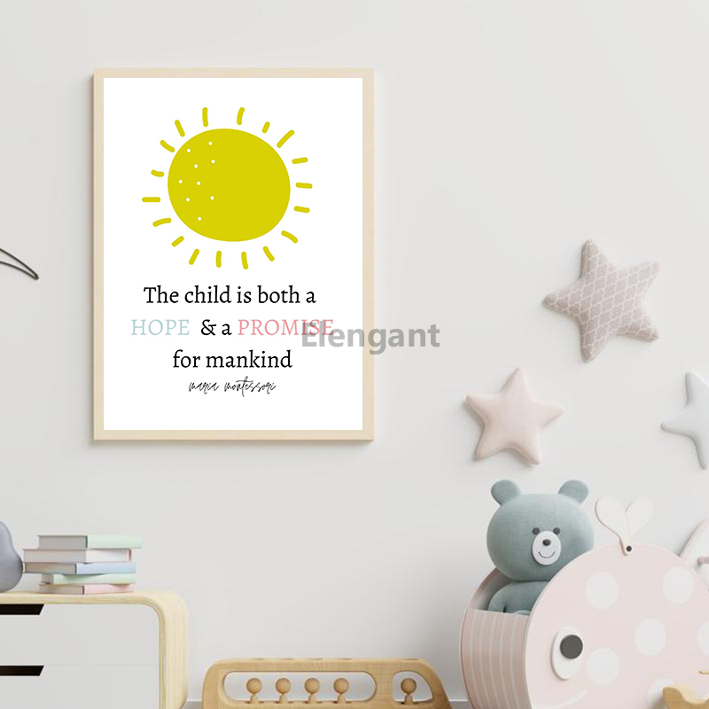 Play is the Work of A Child Qu - Kids Education Quote บทวิจารณ์และราคา