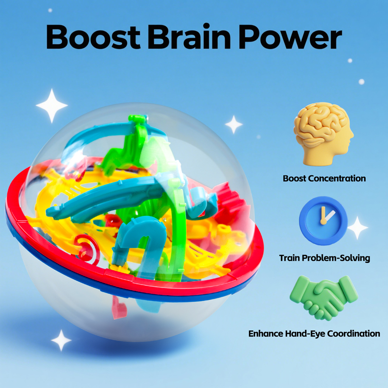 3D เมจิกบอลเขาวงกตสมองทีเซอร์ส - Educational Globe For Kids บทวิจารณ์และราคา