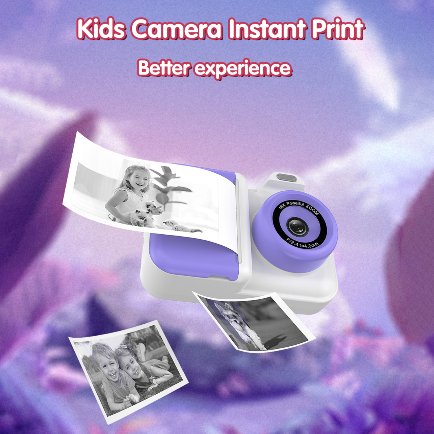 เด็กดิจิตอลกล้องพิมพ์ทันทีสําห - Kids Educational Videos บทวิจารณ์และราคา