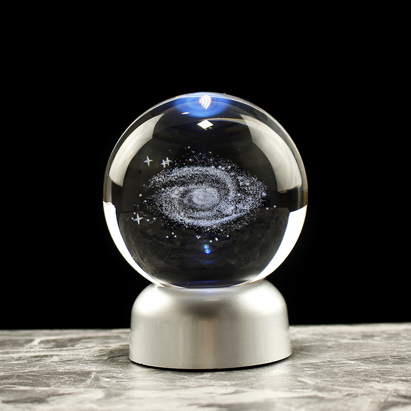 80mm Milky Way Galaxy Crystal  - Solar System Model บทวิจารณ์และราคา