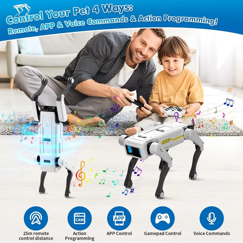 หุ่นยนต์สุนัขอัจฉริยะ ของเล่น  - Kids Education App Free บทวิจารณ์และราคา