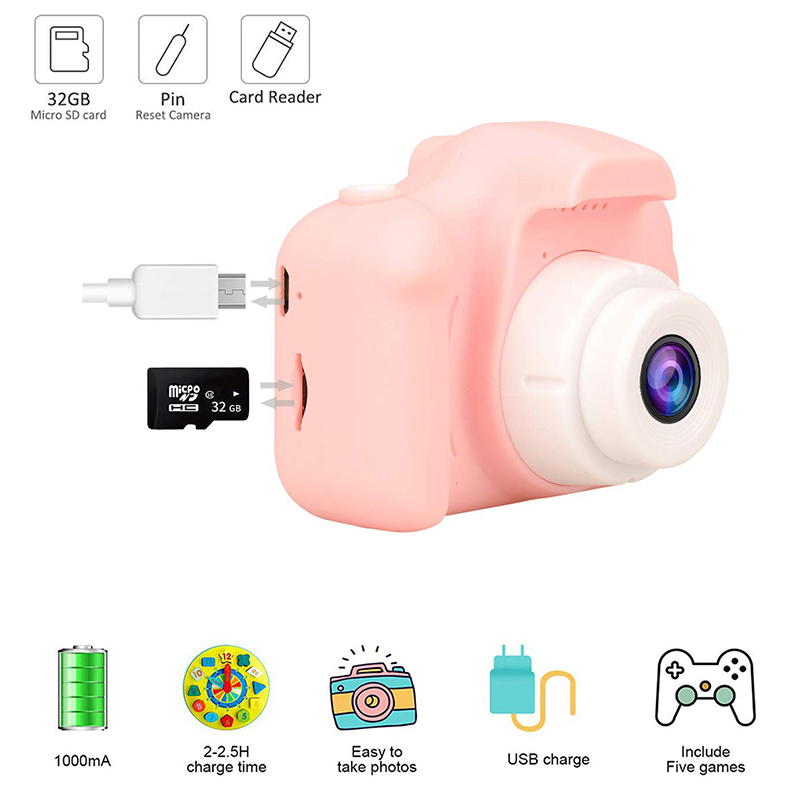 กล้องของเล่นเด็ก มินิ HD กล้อง - Kids Educational Videos บทวิจารณ์และราคา