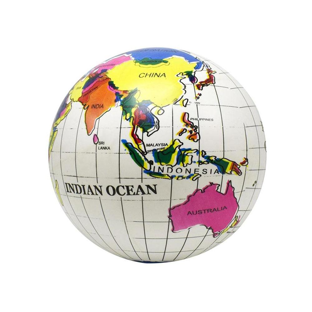 ลูกบอลชายหาดเป่าลมขนาด 12/16 น - Educational Globe For Kids บทวิจารณ์และราคา