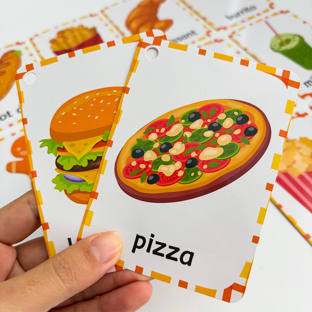 แฟลชการ์ดคำศัพท์ภาษาอังกฤษเกี่ - Kids Education Card บทวิจารณ์และราคา