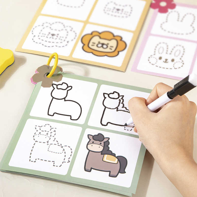เด็ก Montessori ของเล่นวาดภาพท - Kids Education Steps บทวิจารณ์และราคา