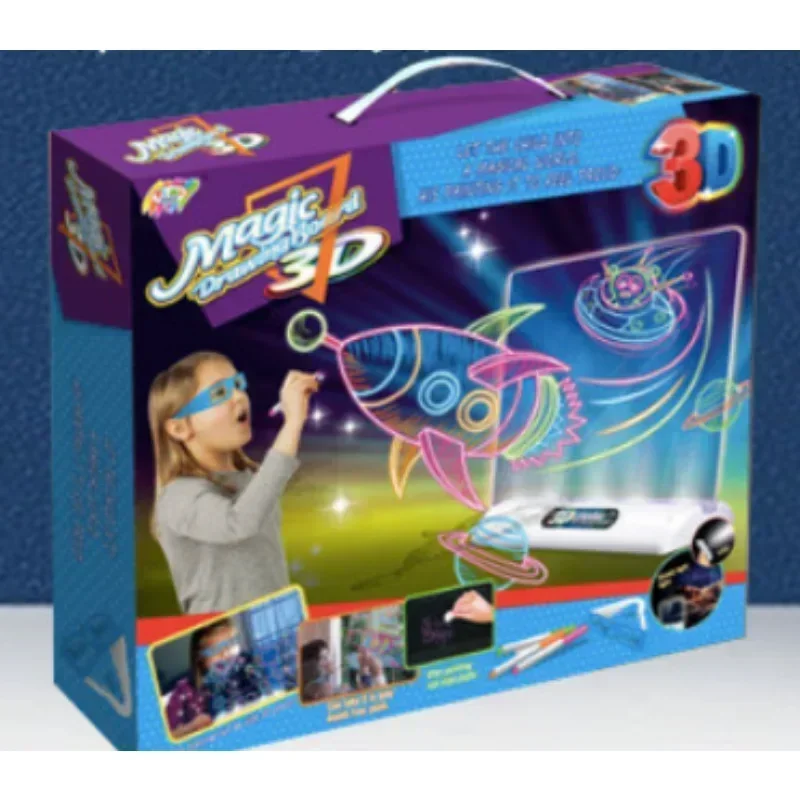 3D Magic Drawing Board LED เรื - Kids Education Foundation บทวิจารณ์และราคา