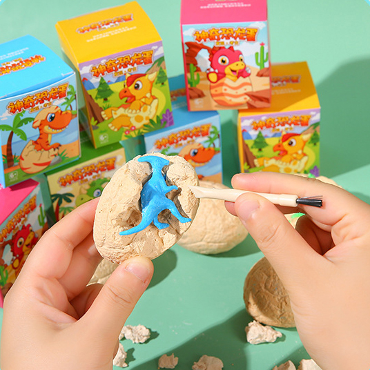 ชุดขุดไข่ไดโนเสาร์ ของเล่นขุดฟ - Kids Without Education บทวิจารณ์และราคา