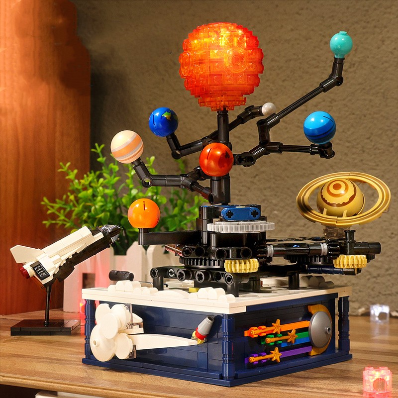 ชุดตัวต่อบล็อกแบบหมุนได้ รุ่นร - Solar System Model บทวิจารณ์และราคา