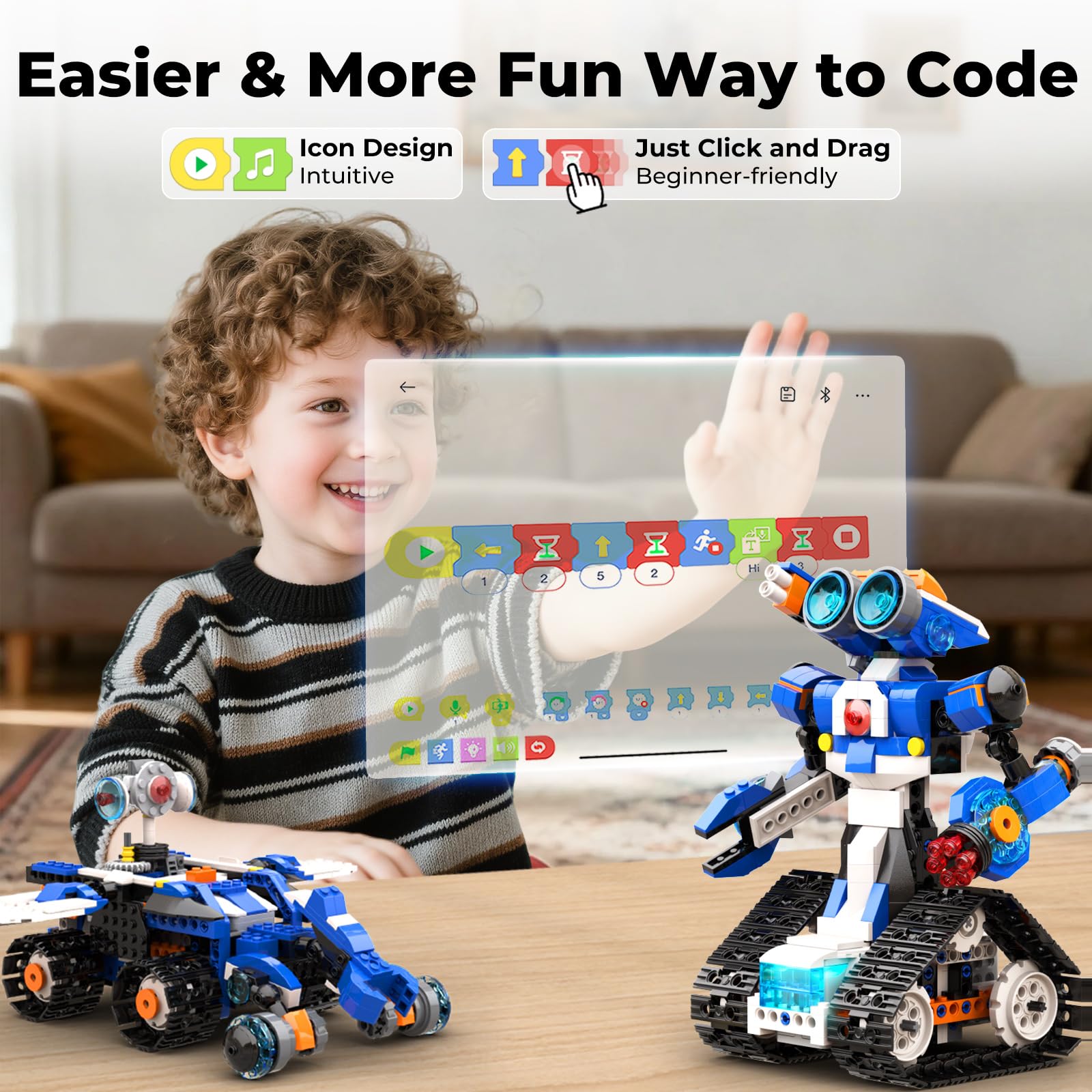 ชุดของเล่นหุ่นยนต์ STEM ควบคุม - Kids Education App Free บทวิจารณ์และราคา