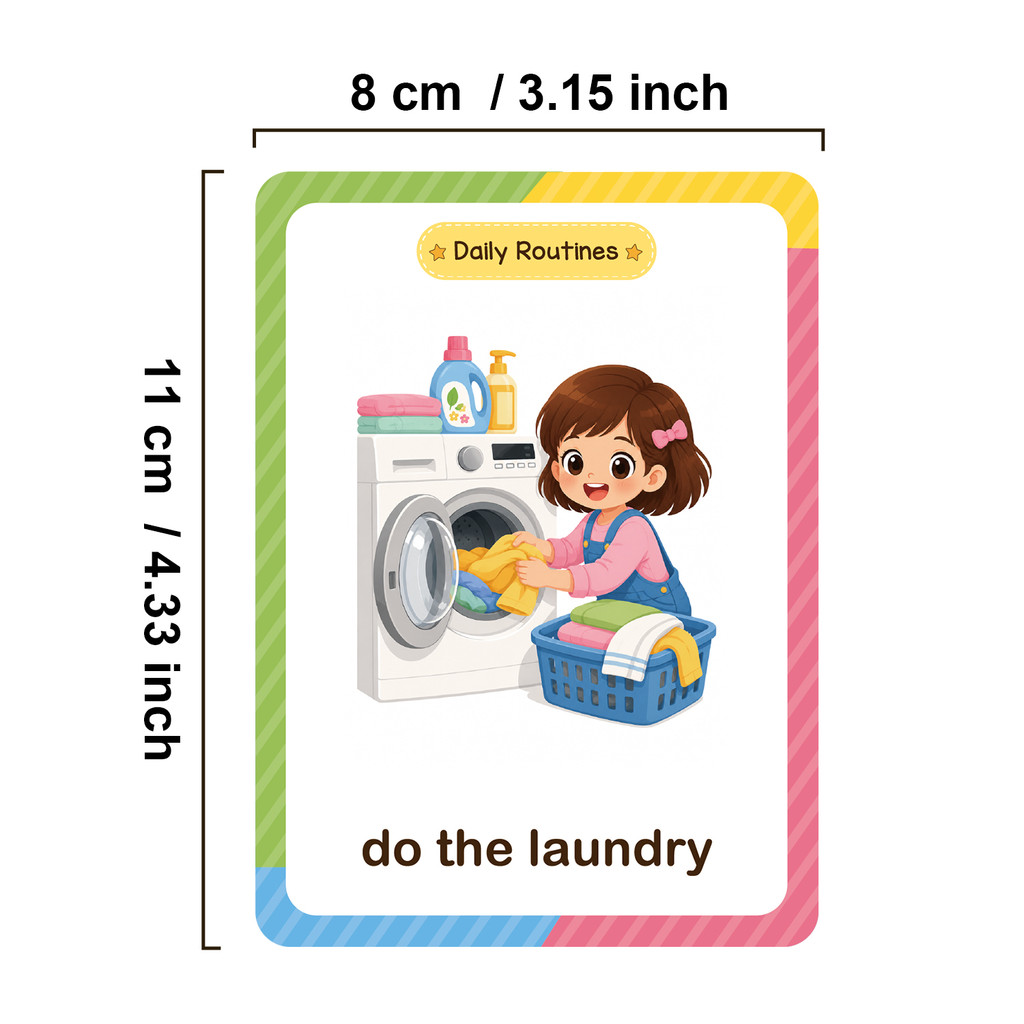การ์ดการเรียนรู้กิจวัตรประจำวั - Kids Education Card บทวิจารณ์และราคา