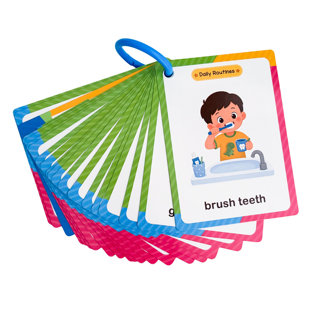 การ์ดการเรียนรู้กิจวัตรประจำวั - Kids Education Card บทวิจารณ์และราคา