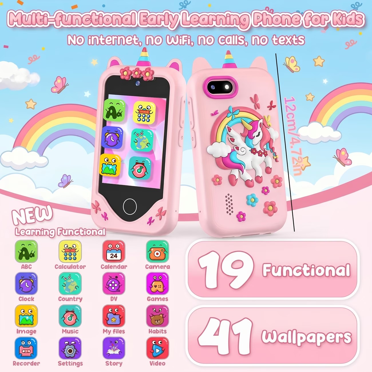 กล้องดิจิตอลสำหรับเด็ก สมาร์ทโ - Kids Education Mobile บทวิจารณ์และราคา