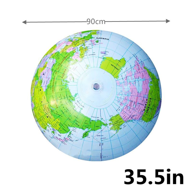 90 ซม.Inflatable Earth World ภ - Educational Globe For Kids บทวิจารณ์และราคา
