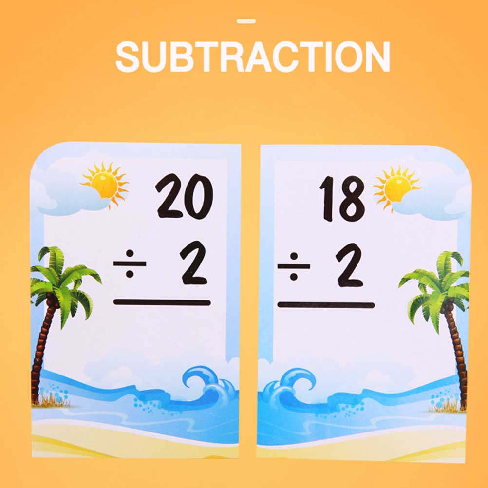 การ์ดเรียนคณิตศาสตร์สำหรับเด็ก - Kids Education Card บทวิจารณ์และราคา