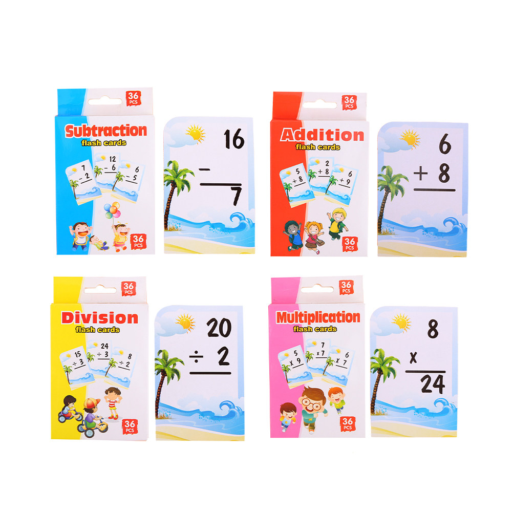 การ์ดเรียนคณิตศาสตร์สำหรับเด็ก - Kids Education Card บทวิจารณ์และราคา
