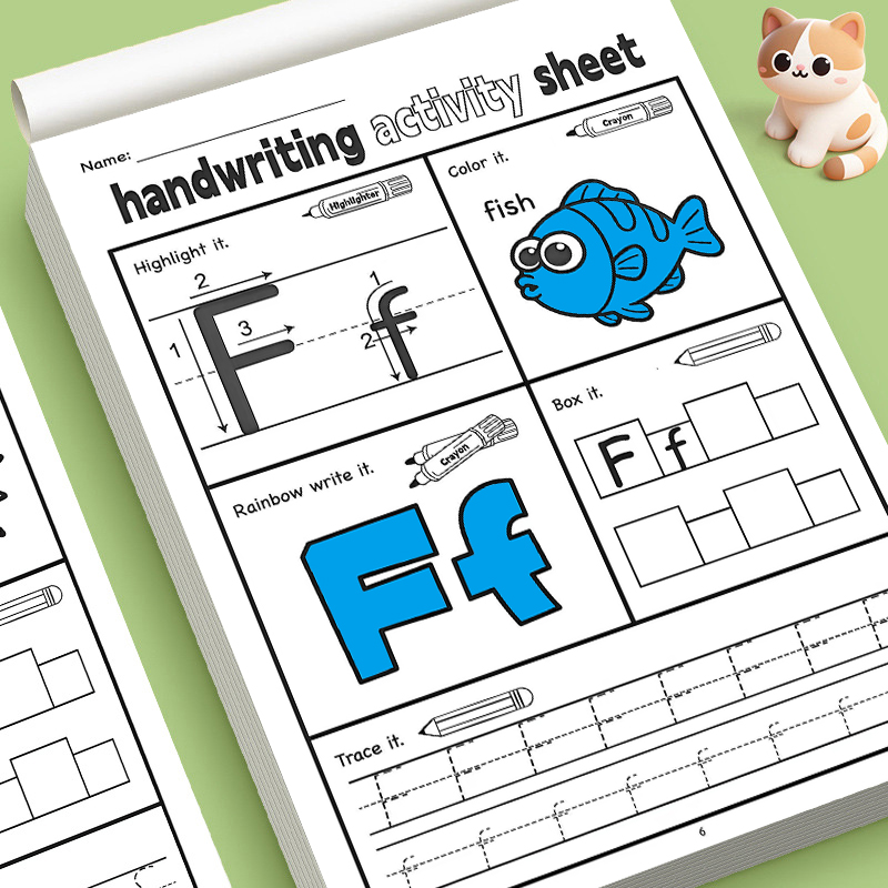 สมุดฝึกเขียนตัวอักษร ABC สำหรั - Kids Education Steps บทวิจารณ์และราคา