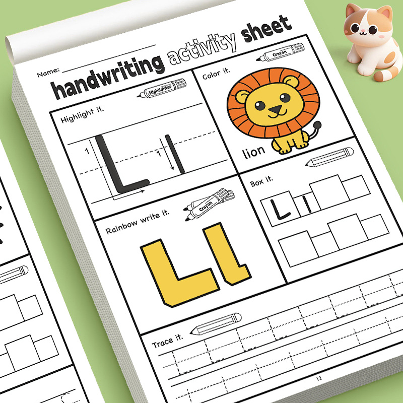 สมุดฝึกเขียนตัวอักษร ABC สำหรั - Kids Education Steps บทวิจารณ์และราคา