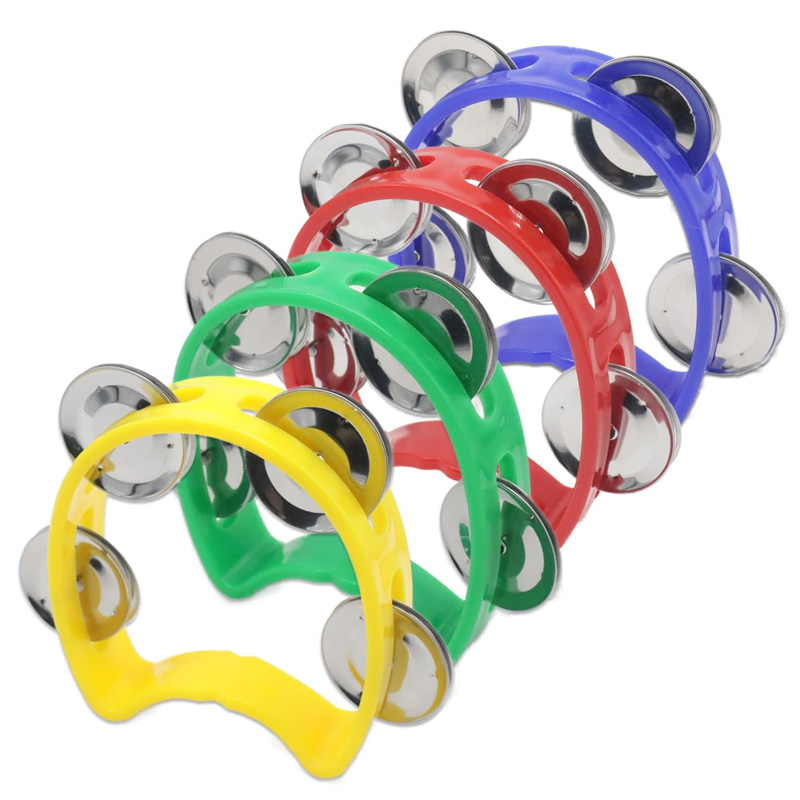 2PCS พลาสติกมือถือ Percussion  - Kids Education Bell บทวิจารณ์และราคา