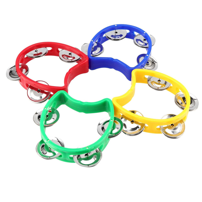 2PCS พลาสติกมือถือ Percussion  - Kids Education Bell บทวิจารณ์และราคา