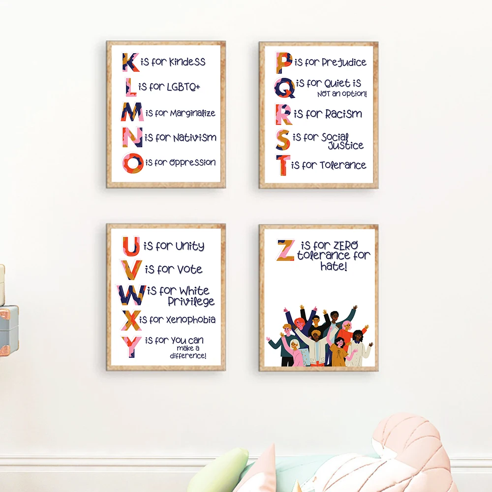 เนอสเซอรี่ตัวอักษร Human Right - Kids Education Quote บทวิจารณ์และราคา