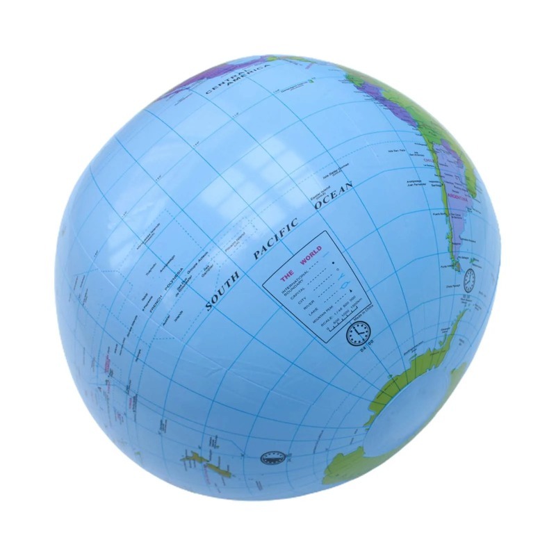 ลูกโลกพองลมขนาด 30 ซม. แผนที่โ - Educational Globe For Kids บทวิจารณ์และราคา